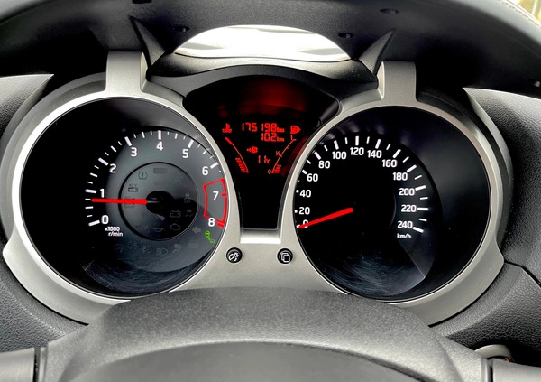 Nissan Juke cena 41500 przebieg: 171500, rok produkcji 2014 z Rzeszów małe 781
